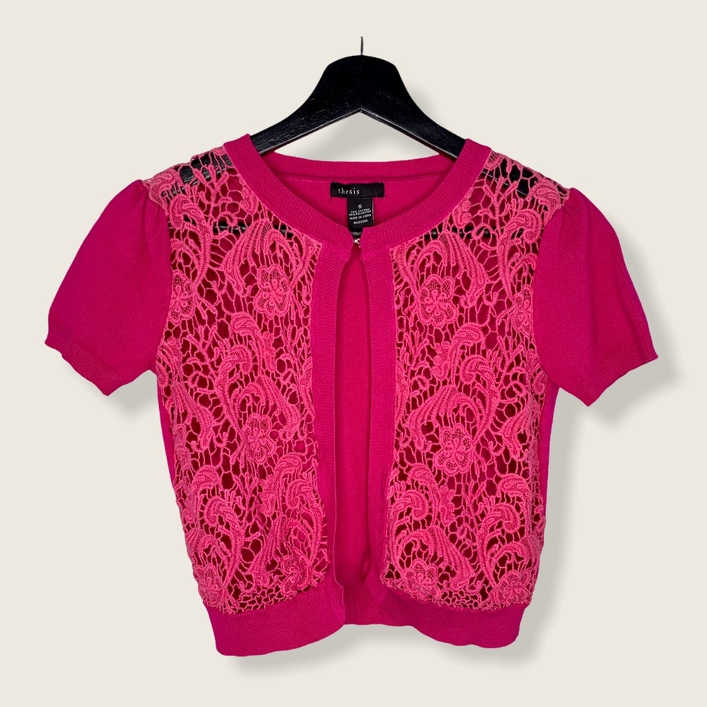 Thesis Crochet Cardigan